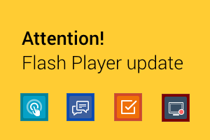 Attention! Flash Player update