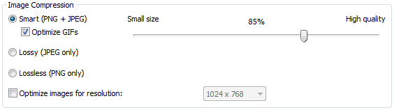Image compression for PowerPoint presentations Compressing images in PowerPoint presentations