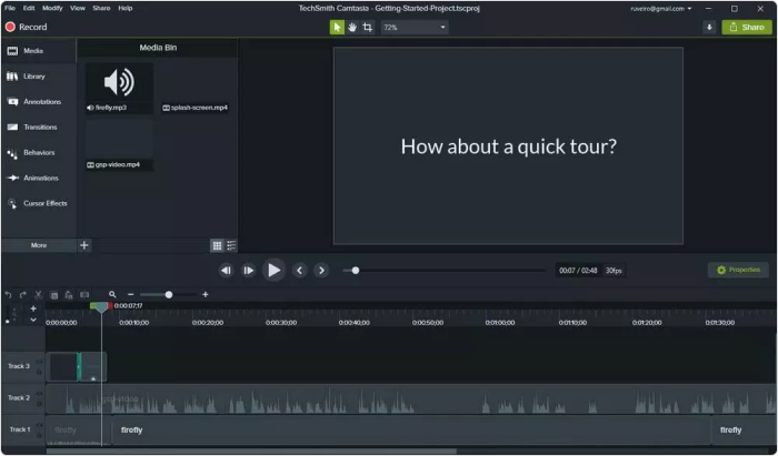 Create online training videos using a powerful screen recorder.