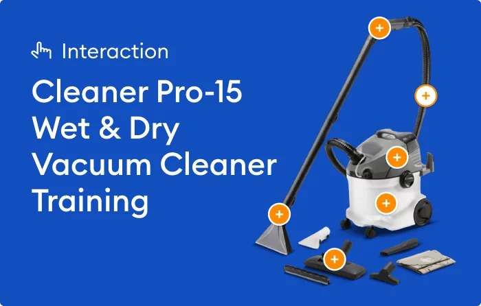 Vacuum cleaner demo course