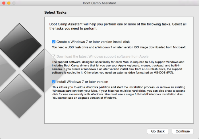 Bootcamp for mac guide
