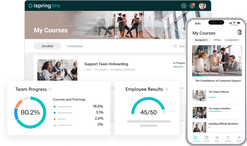 The right LMS to deliver your training faster
