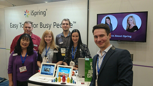The iSpring Team at LSCON 2015