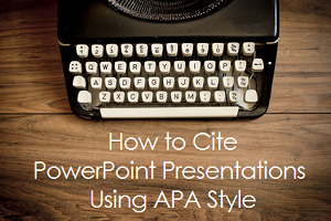 apa power point