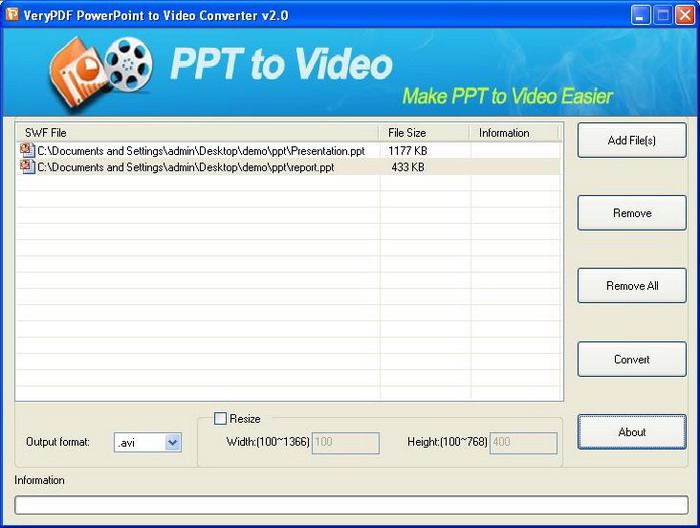 presentation to video converter free download