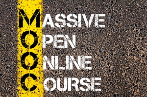 Business Acronym MOOC as Massive Open Online Course