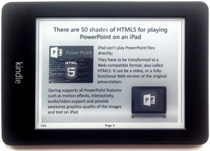 How to Open Your PowerPoint Presentation on Kindle