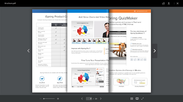 View Pdf Files Online With Ispring Cloud