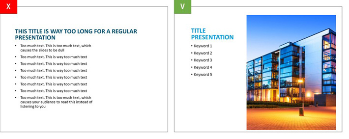 Keeping text short