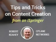 Robert Keahey at the iSpring webinar