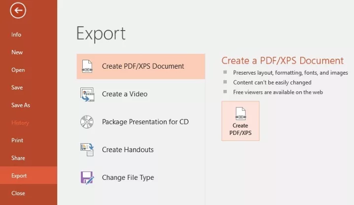 how to create powerpoint presentation from pdf