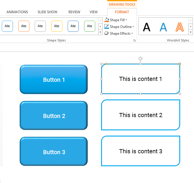 Rectangles with notes