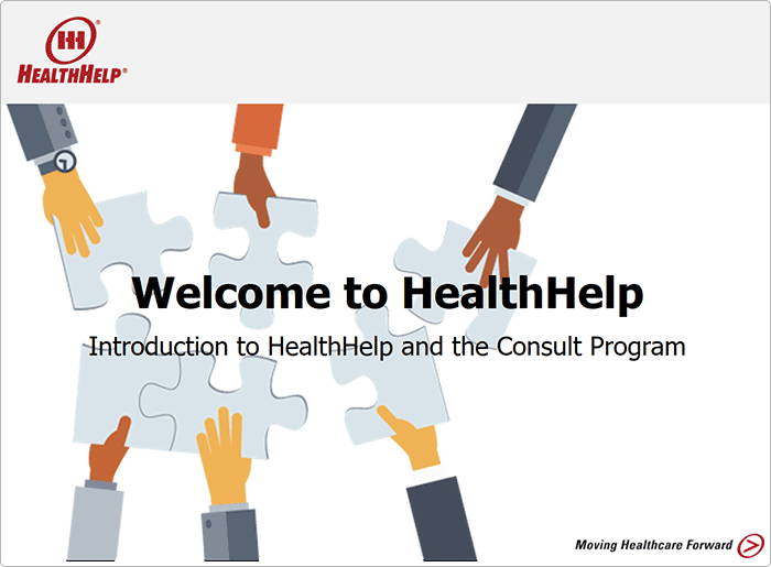 Introduction to HealthHelp and the Consult Program