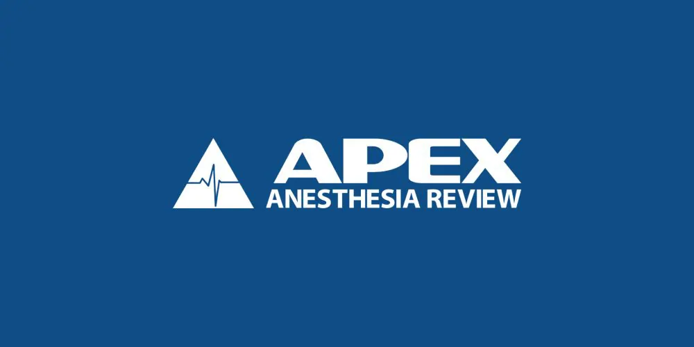 12_APEX Anesthesia Review