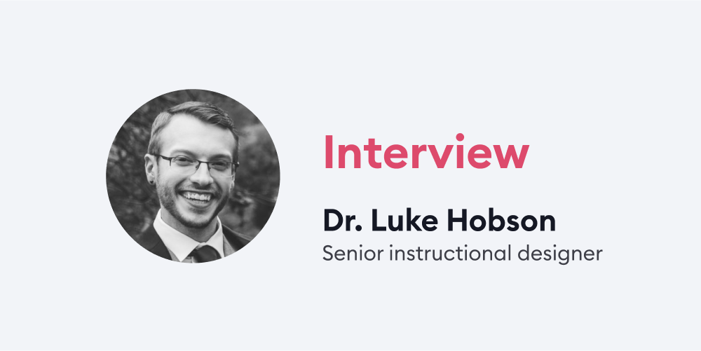 Interview with Dr. Luke Hobson Dr. Luke Hobson