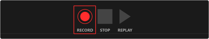The Record button