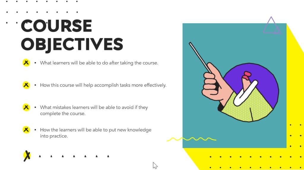 English to Arabic eLearning content translation