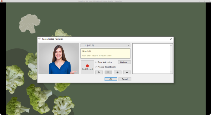 Video recording settings in iSpring Suite