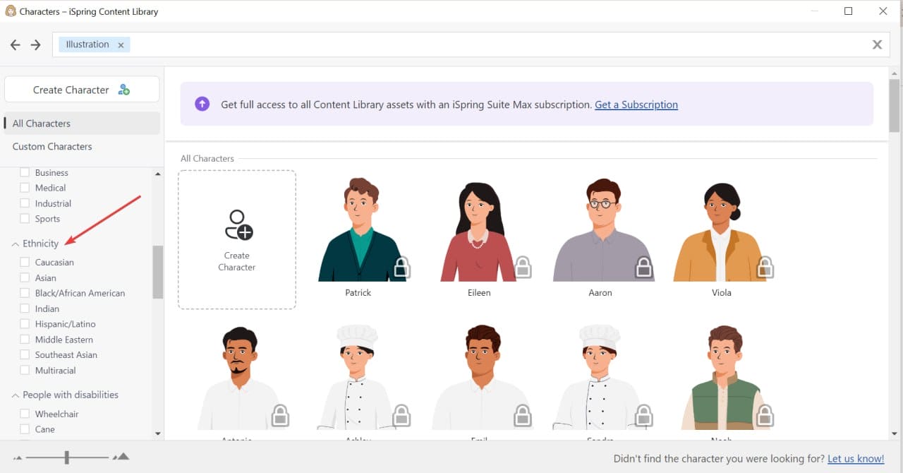 iSpring Content Library