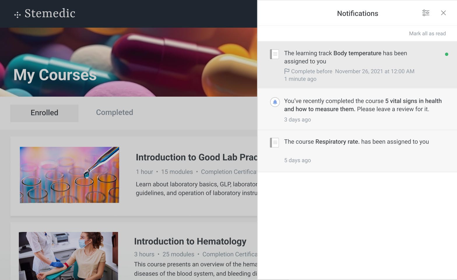 iSpring LMS is an eLearning platform for healthcare Example of an eLearning platform for healthcare