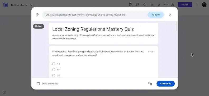 Google Forms