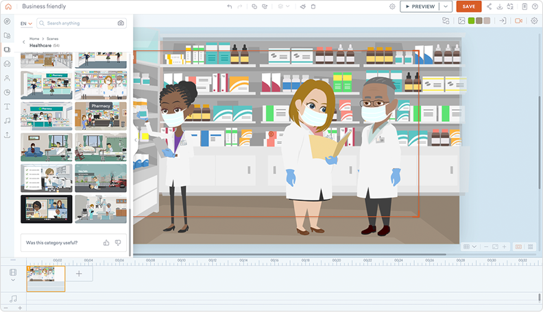 Vyond training video software