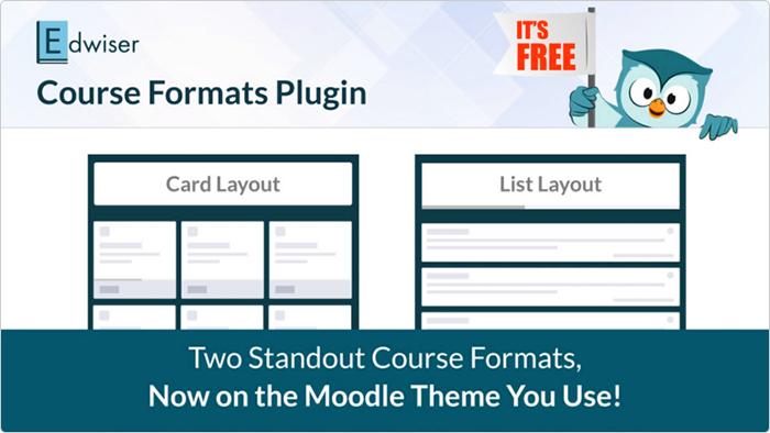 Edwiser Course Formats Edwiser Course Formats plugin for Moodle