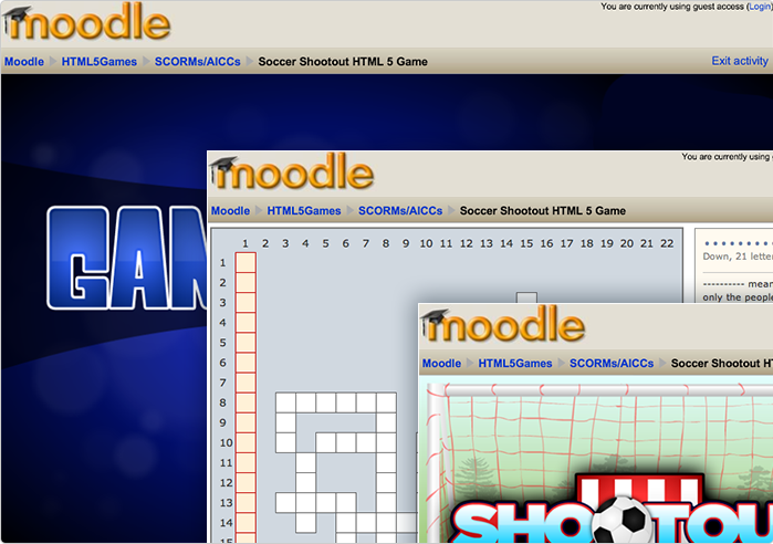Game Activity Module for Moodle