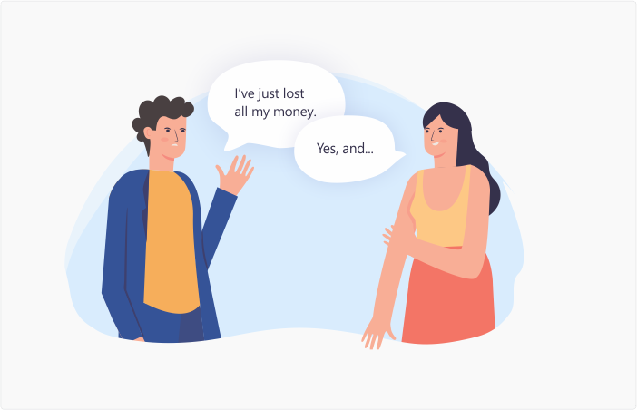 Yes, and… Yes, and Call Center Game