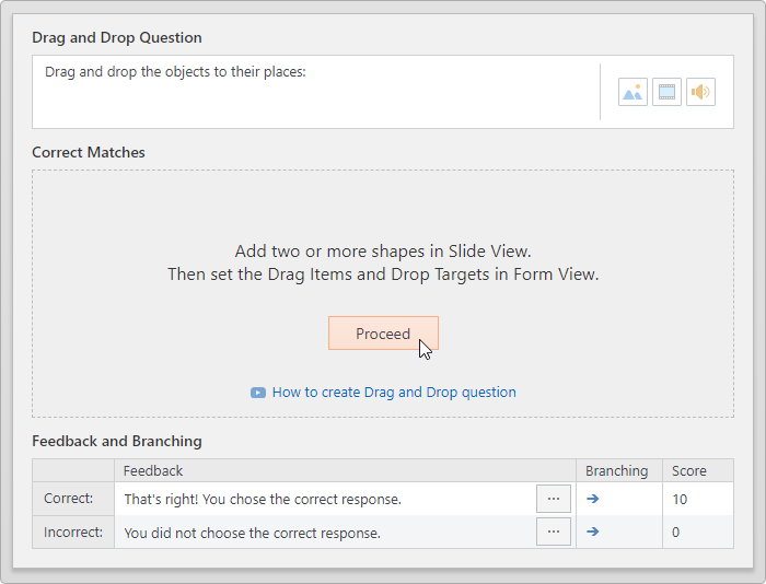 Views switching Switch from Form View to Slide View in iSpring Suite