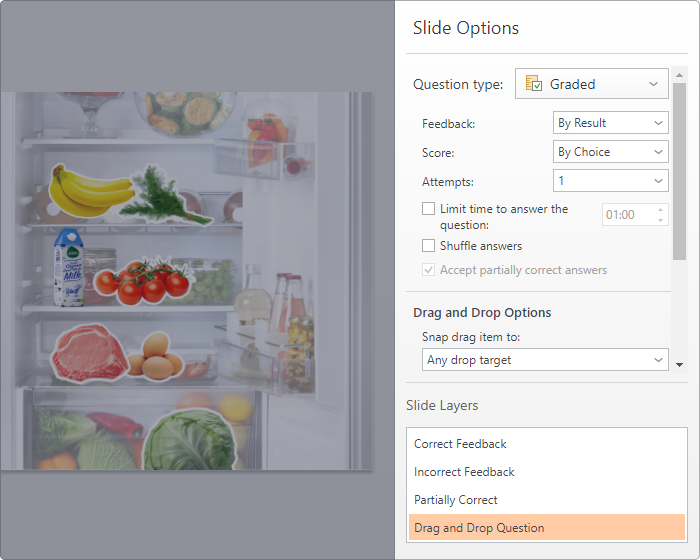 Slide Options in iSpring Suite