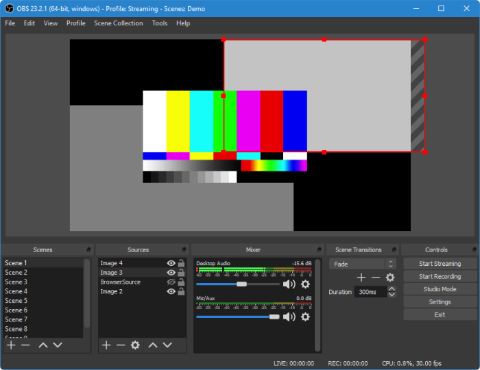 Open Broadcaster video tutorial software