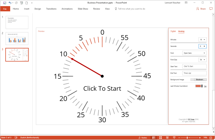 PP Timer PP Timer PowerPoint add-in