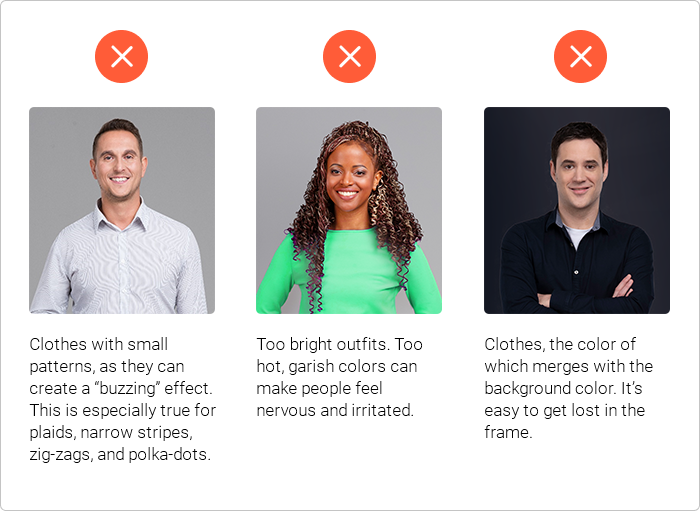 Things to avoid when presenting Things to avoid when presenting on camera