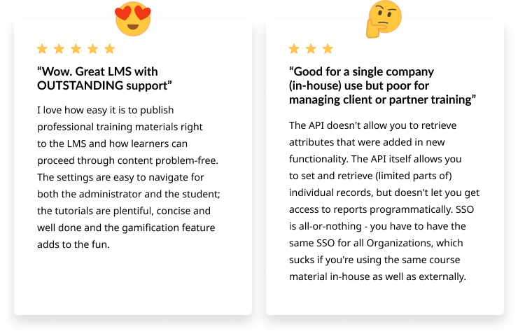 Pros and cons of iSpring Learn Real reviews from iSpring Learn users