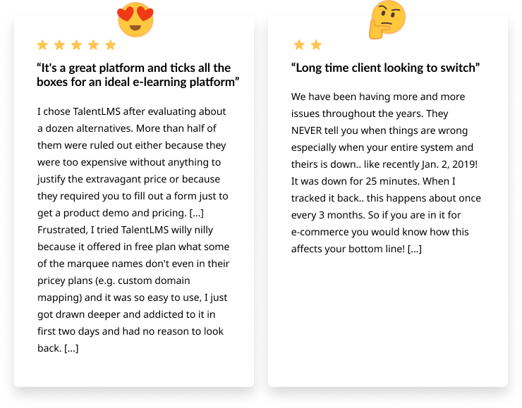 Pros and cons of TalentLMS Real reviews from TalentLMS users