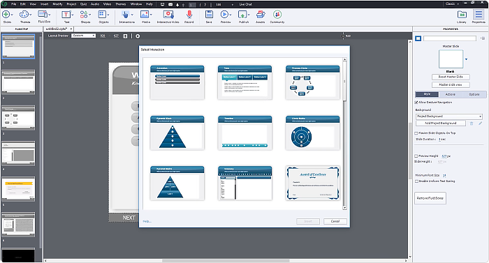 Adobe Captivate L'outil d'auteur Adobe Captivate