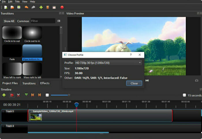 OpenShot OpenShot video software