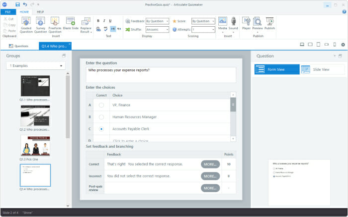 Articulate 360 Articulate 360 SCORM authoring tool