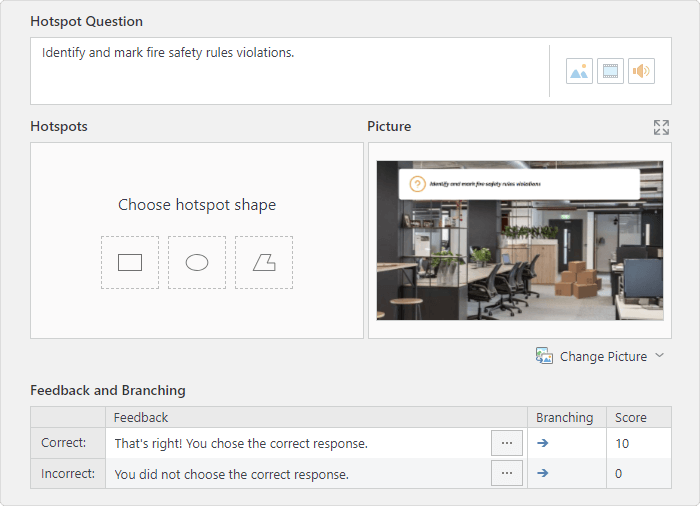 Adding a picture Adding a picture in iSpring QuizMaker