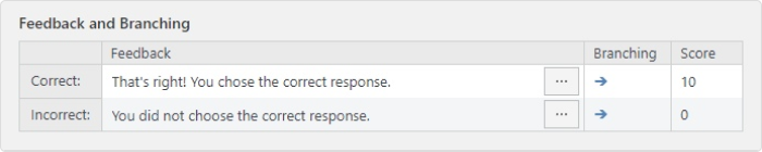 Feedback settings Feedback settings
