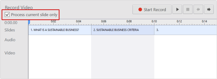 Process current slide only Process current slide only in iSpring Suite