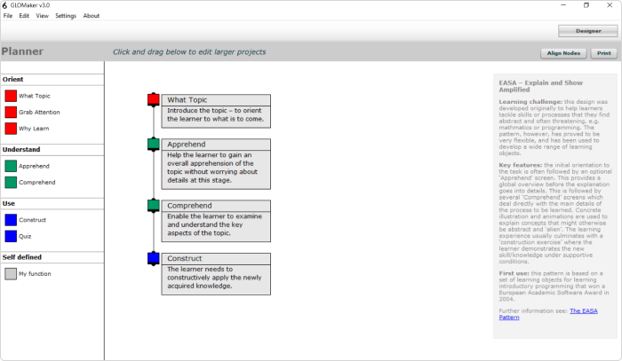 GLOMaker free authoring tool