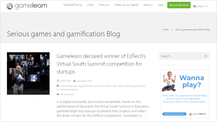 Gamelearn eLearning Blog 