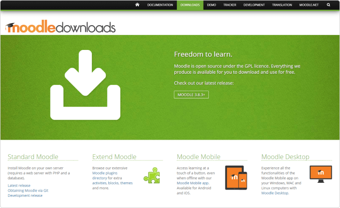 Download Moodle LMS