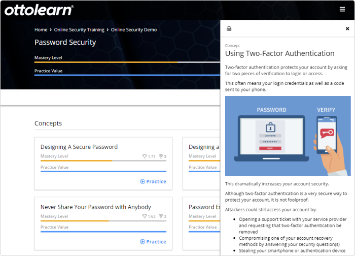 OttoLearn microlearning software tool