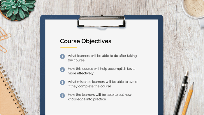 Objectives of the PPT presentation