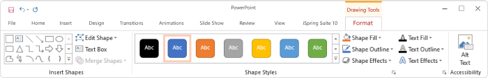 Shape Styles in PowerPoint