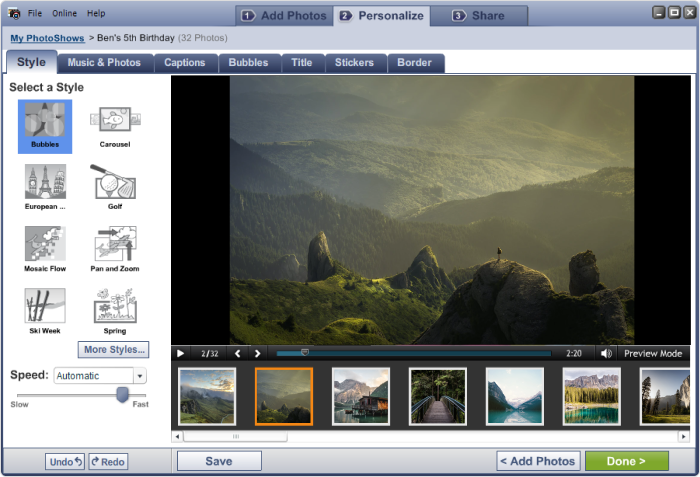 roxio photoshow software free download