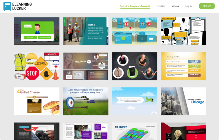 eLearning Locker eLearning Locker templates